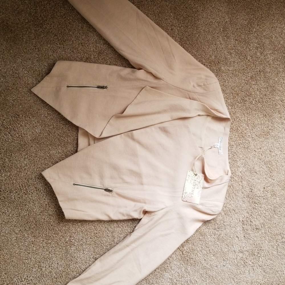 Cream blazer